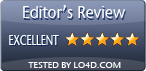 Excellent Editor's Review Badge - Lo4d.com