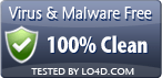 Malware Clean Badge - Lo4d.com